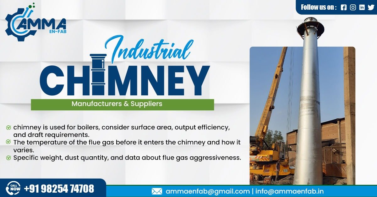 Supplier of Industrial Chimney in Madhya Pradesh