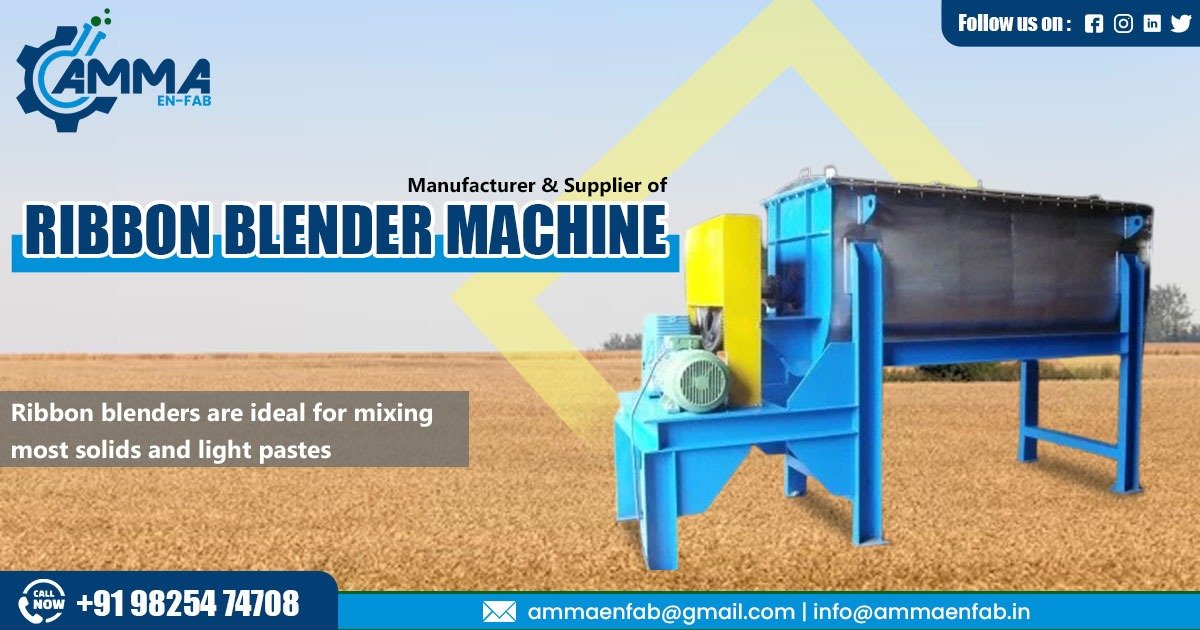 Ribbon Blender in Gujarat