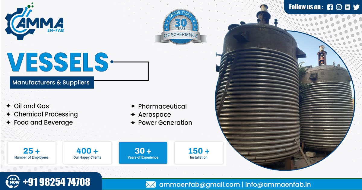 Supplier of Vessels in Maharashtra