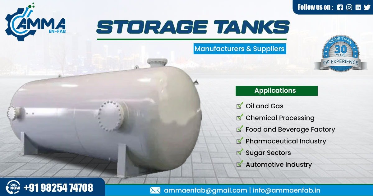 Storage Tank Supplier in Gujarat