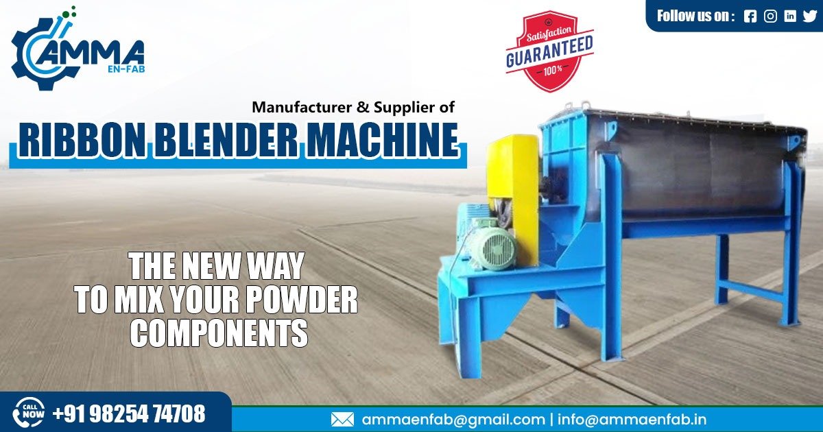 Ribbon Blender Supplier in Rajasthan