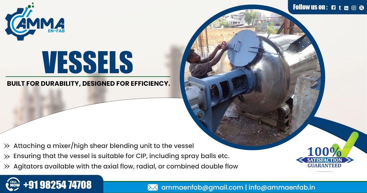 Vessels Supplier in Uttar Pradesh