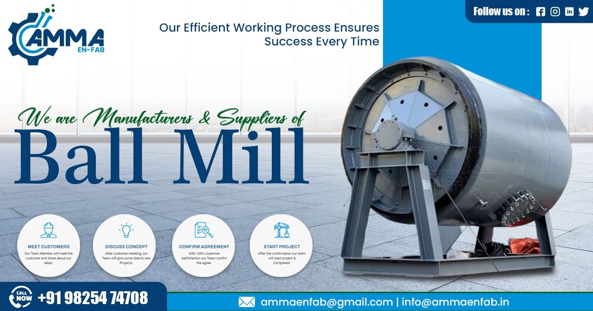 Ball Mill Supplier in Uttar Pradesh