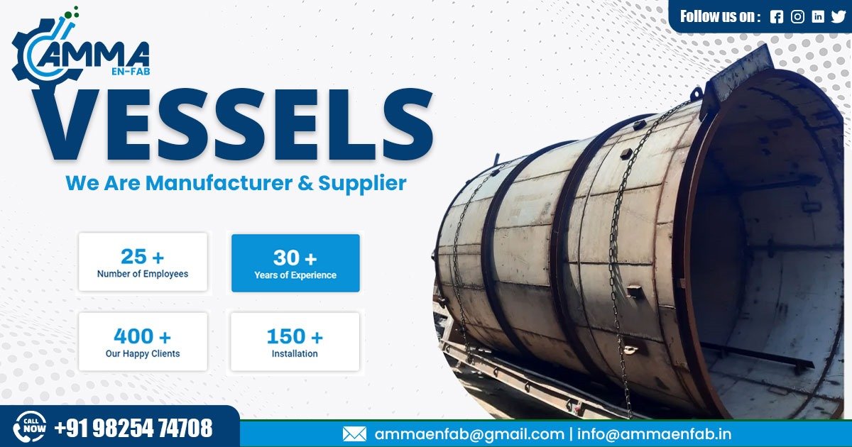 Vessels Supplier in Jharkhand