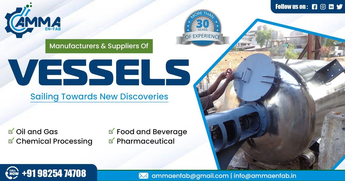 Vessels Supplier in Uttarakhand