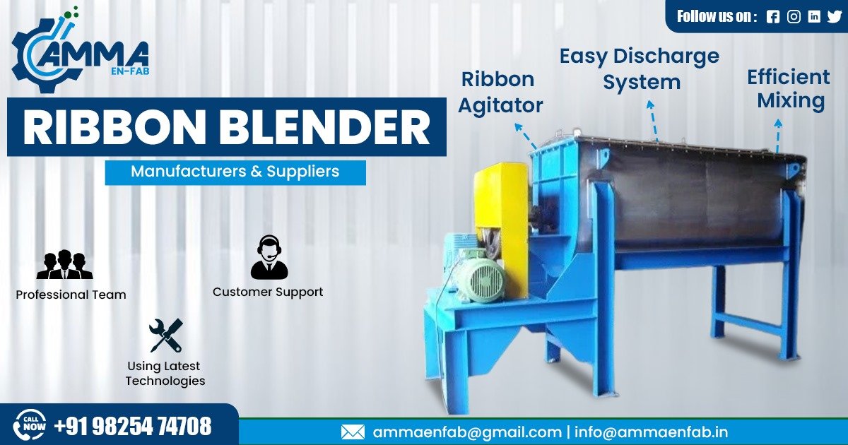 Ribbon Blender Supplier in Chhattisgarh