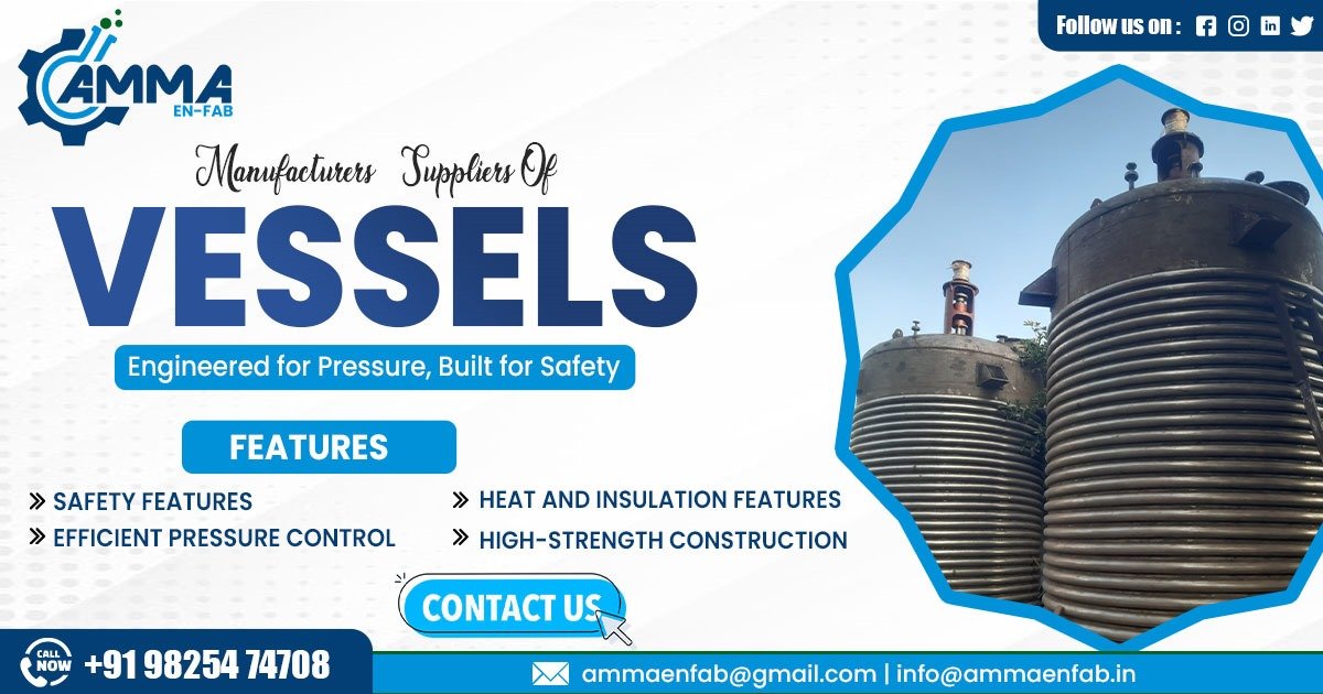 Vessels Supplier in Odisha