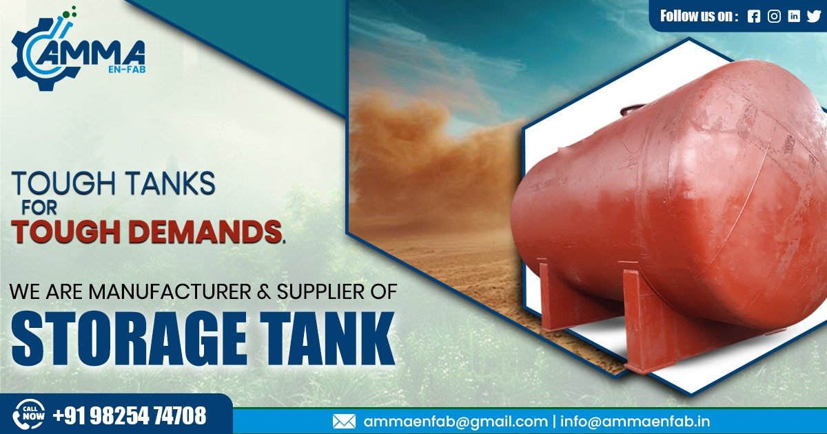 Supplier of Storage Tank in West Bengal