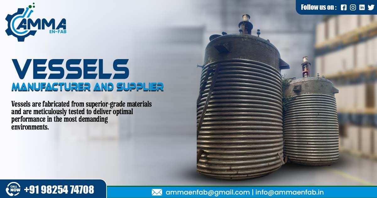 Supplier of Vessels in Mumbai