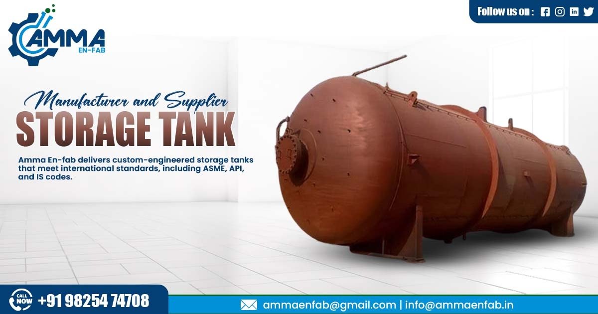 Supplier of Storage Tank Gujarat