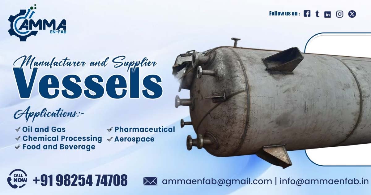 Industrial Vessels Supplier in Karnataka